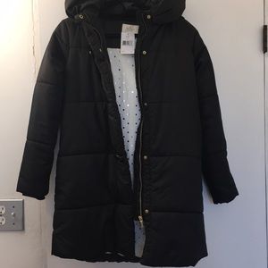 Kate spade girls puffer coat